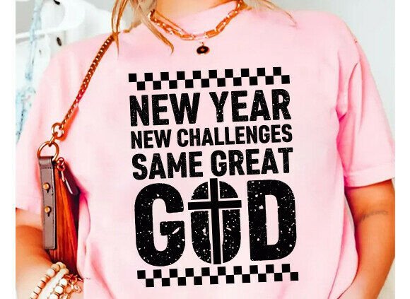 Christian New Year PNG, Happy New Year