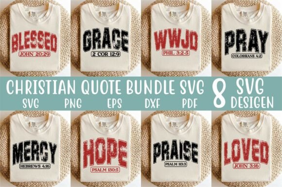 Christian Quote Bundle SVG