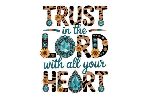 Trendy Christian Faith PNG Graphics for T-Shirt Designs
